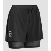 Bjorn Daehlie Kratke Hlače Run 2 in 1 W Black
