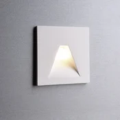 Deko-Light LED stenska svetilka SET Alwaid, bela 8 x 8 cm kot 2.700 K - Hodnik - Sodobni - prometna bela RAL 9016 - Aluminij