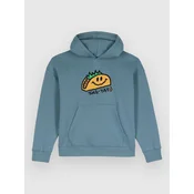 Volcom Voltaco Po Kids Hoodie blue wash