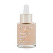 Clarins Skin Illusion Natural Hydrating SPF15 vlažilen puder z uv filtrom 30 ml odtenek 108.3 Organza