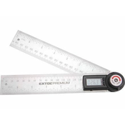 Extol Premium Digitalni kotomer Extol Premium (8823510) 200 mm, z ravnilom, iz nerjavečega jekla