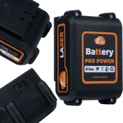 Rosfix ROSFIX BATTERY PRO POWER 3600 MAH – LITIJ-IONSKA BATERIJA ZA LASERSKO LIBELO | 3.7V, USB-C 5V/1A | CE IN ROHS | ZA KRIŽNE LASERJE, (5000075882)