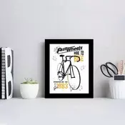 Wallity Dekorativna uramljena slika, 23.5x28.5cm, Šarena