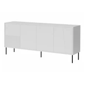 Omarica Charlotte 208 (Bela) Bela, 87x200x45cm, MDF plošča, Iverna plošča