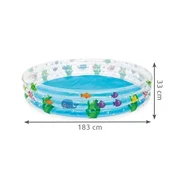 BESTWAY Bazen za decu 183x33cm Deep dive 3-ring
