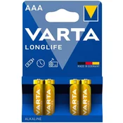 Varta AAA LR03 alkalne baterije 1,5V dug vijek 4 kom
