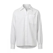 ARMIE Srajca The Jens Struckture Loose Shirt bela