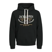 JACK & JONES Majica JORFREDERIKSBERG med/črna/bela