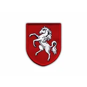 shumee Našitek grba Kenta - ščit - samolepilna podlaga - vezen našitek/značka/emblem