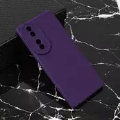 Torbica Teracell Giulietta za Huawei Honor 70 mat tamno ljubicasta