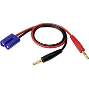 Reely Reely polnilni kabel [2x banana moški konektor 4 mm - 1x EC5 moški konektor] 0.30 m 2 mm2 RE-6799032, (20638273)