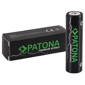 PATONA akumulatorska baterija 18650 Li-lon 3350mAh PREMIUM 3,7V dvignjena plus pol