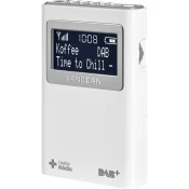 SANGEAN džepni radio DAB+ DPR-39, bijela