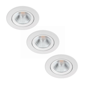 Philips - KOMPLET 3x LED Zatemnitvena vgradna svetilka DIVE 3xLED/5W/230V 2700K