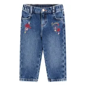 Guess Jeans hlače K6YA06 D1156 Modra Regular Fit