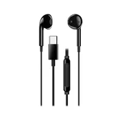 Genius HS-M365 žičane slušalice s mikrofonom, USB-C, crne, 31710030400