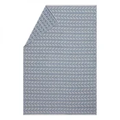 Odeja Nova 145 x 220 cm, drobni etno vzorci - sivo modra