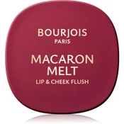 Bourjois Macaron Melt rdečilo 2 v 1 odtenek 05 Berry Smoothy 5 g