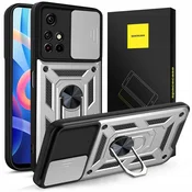 Spacecase SPACECASE OVITEK ZA POCO M4 PRO 5G SREBRN, (21963133)