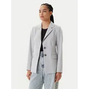 United Colors Of Benetton Suknjič 2R4CDW02W Siva Slim Fit