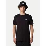 THE NORTH FACE Majica črna/bela
