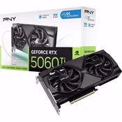 PNY GeForce RTX 5060 Ti 8GB GDDR7 (DLSS 4, 3x DisplayPort, 1x HDMI 2.1)