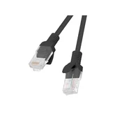 Lanberg UTP patch kabel kat. 5e 15 m črne barve
