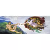 Art puzzle - Puzzle Michelangelo: Michelangelo: Stvarjenje Adama - 1 000 kosov
