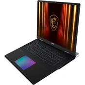 Notebook MSI Titan 18 HX, A2XWJG, 18 4K+ Mini LED IPS 120Hz, Intel Core Ultra 9 285HX up to 5.5GHz, 96GB DDR5, 3x 2TB NVMe SSD, NVIDIA GeForce RTX5090 24GB, Win 11 Pro 9S7-182421-098