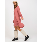 Dress-D73761M30361A-dark pink