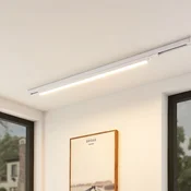 Arcchio LED-tirna svetilka Harlow, bela, 109 cm, 3.000 K - Študija/pisarna - Sodobni - bela (RAL 9010) - Aluminij