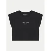 Guess Majica J4BI34 J1314 Črna Boxy Fit