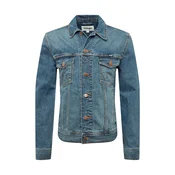WRANGLER Prehodna jakna CLASSIC JACKET moder denim