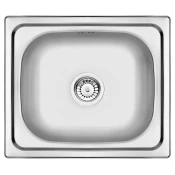 Deate Doppio ZEN 0103 Sudopera, 1 korito, 18cm, Celicna, Inox