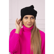 marka niezdefiniowana Womens cap Uliana K408 black