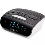 Aiwa CR-15 budilica Digitalna budilica Crno, Bijelo