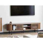 TV-omarica Berwyn 2561 Temno rjava, 180x50x40cm
