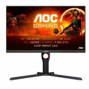 AOC G3 U27G3X/BK računalni monitor 68,6 cm (27) 3840 x 2160 pikseli 4K Ultra HD LED Crno, Crveno