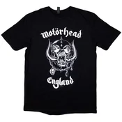 Motörhead Majica England (Back Print) Unisex Black XL