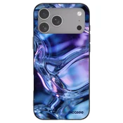 Silikonski črni ovitek za Apple iPhone 18 Pro Max - Iris liquid