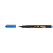permanentni marker za CD/DVD, 0,5 mm, ICO, moder