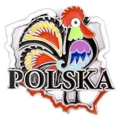 shumee Kontura magneta za hladilnik, poljski ljudski petelin