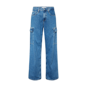 Calvin Klein Jeans Cargo traperice 90`s, plavi traper