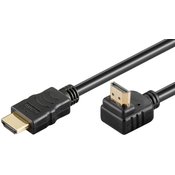 Goobay HDMI kotni kabel z mrežno povezavo, 5 m