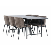 jedilnica set Dallas 4192 75x90x200cm