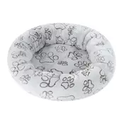 Postelja Amélie de Luxe 40 cm rjava s tačkami
