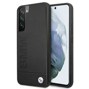 Ovitek BMW Signature Logo Imprint za Samsung Galaxy S22+ - črn