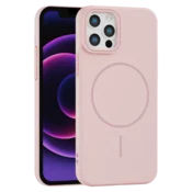 Rigid Silicone MagSafe maska za iPhone 12/12 Pro – roze