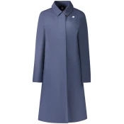 K-WAY TRENCH WOMEN BLUE