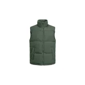 DAN FOX APPAREL Brezrokavnik Konrad temno zelena